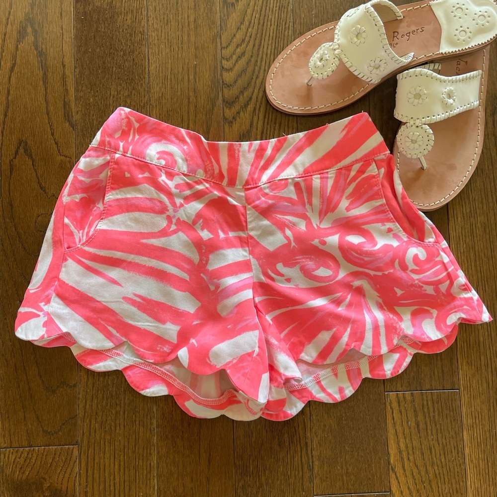 Sz XS Lilly Pulitzer Dahlia shorts